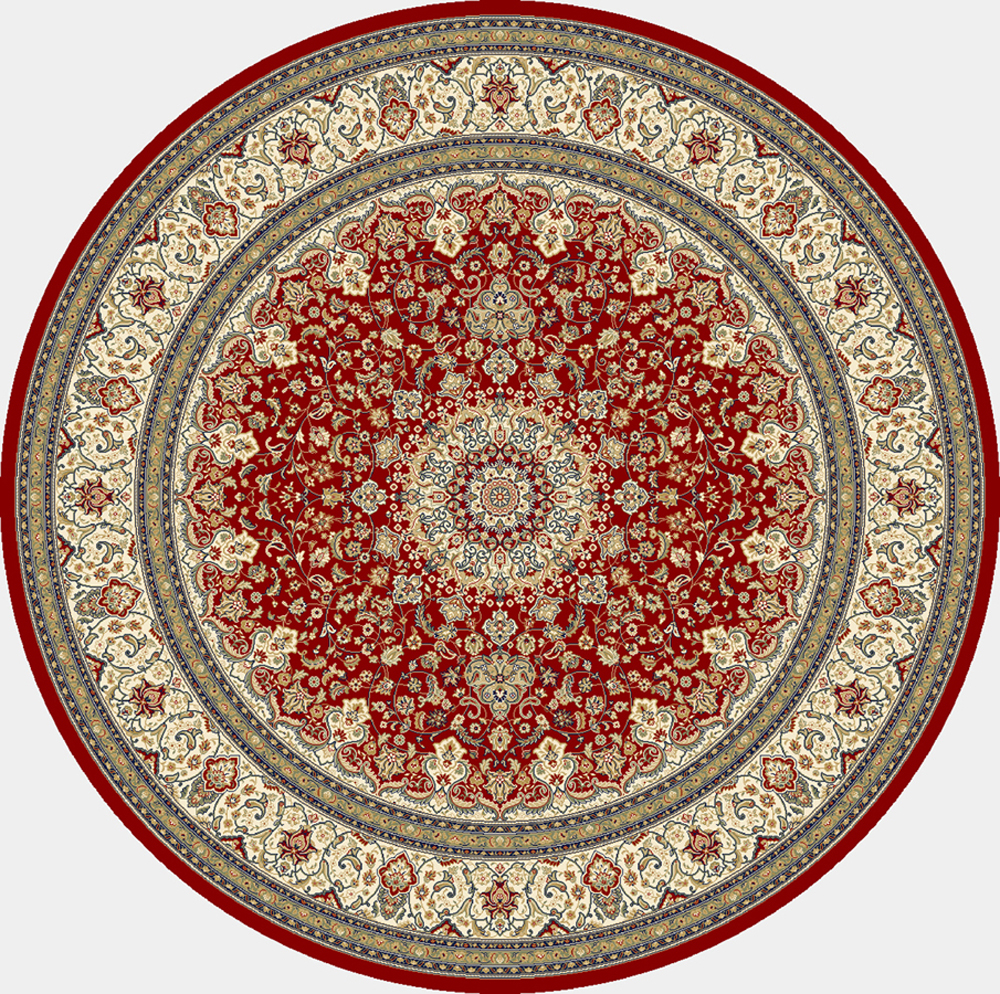 Dynamic ANCIENT GARDEN 57119 RED/IVORY Rug